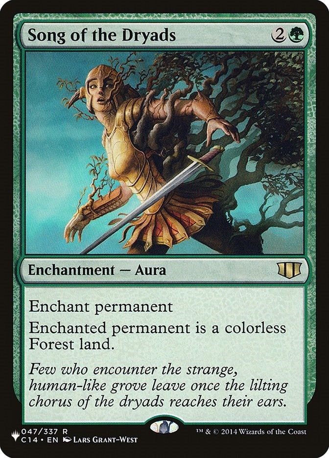 Image for Song of the Dryads (047/337) - Magic: The Gathering