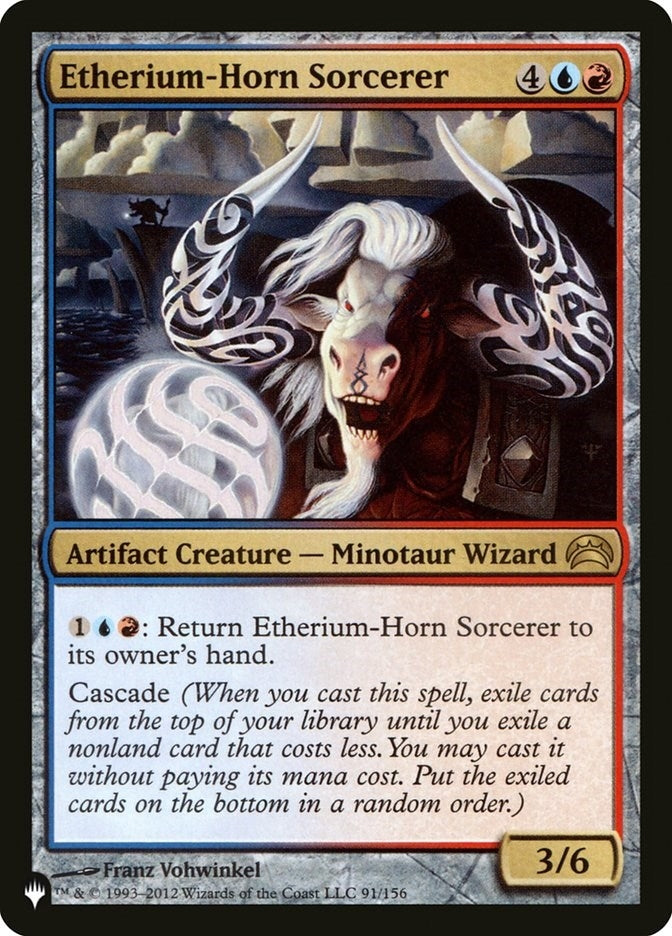 Image for Etherium-Horn Sorcerer (91/156) - Magic: The Gathering