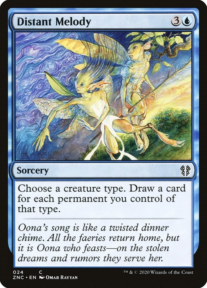Image for Distant Melody (24) - Magic: The Gathering