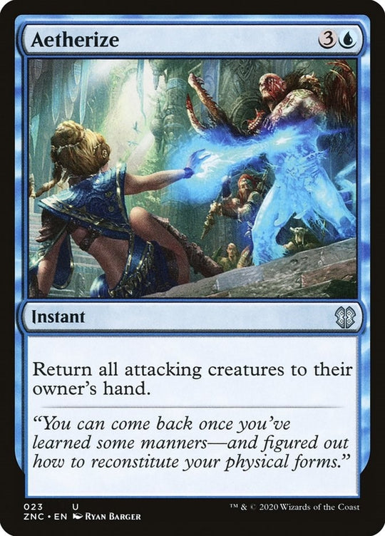 Image for Aetherize (23) (ZNC) - Magic: The Gathering
