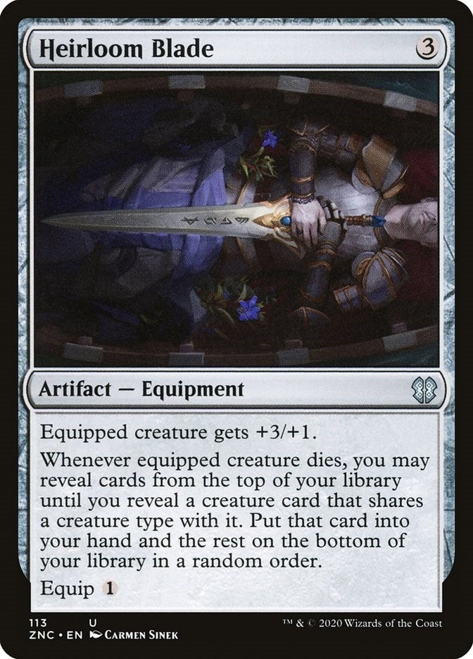 Image for Heirloom Blade (113) - Magic: The Gathering