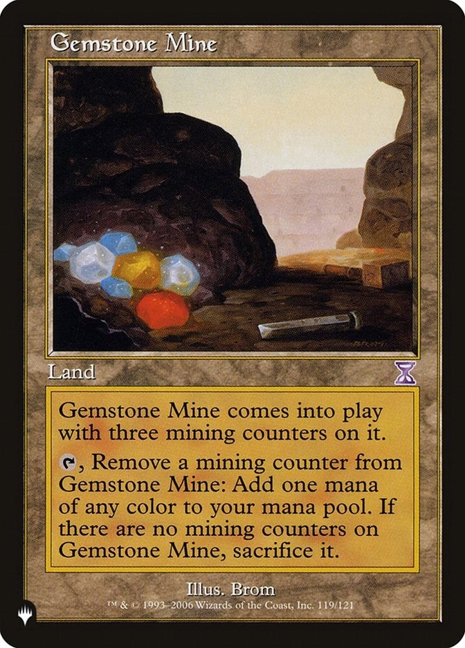 Image for Gemstone Mine (TSB) (119/121) - Magic: The Gathering