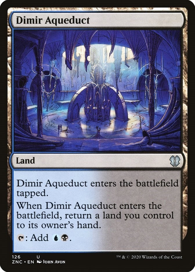 Image for Dimir Aqueduct (126) - Magic: The Gathering