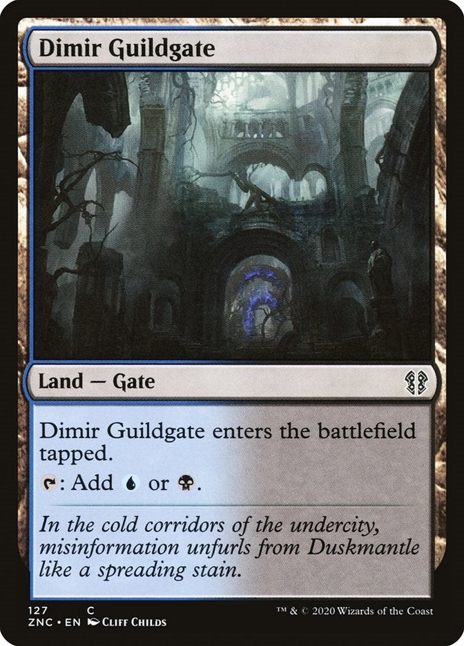 Image for Dimir Guildgate (127) - Magic: The Gathering