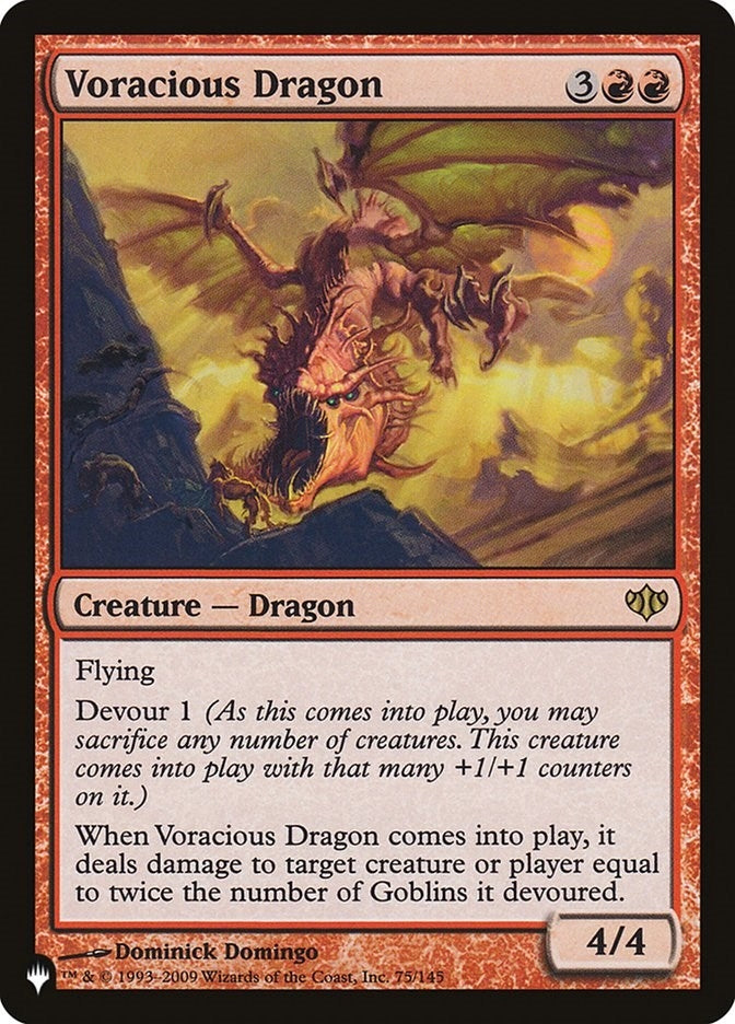 Image for Voracious Dragon (75/145) - Magic: The Gathering