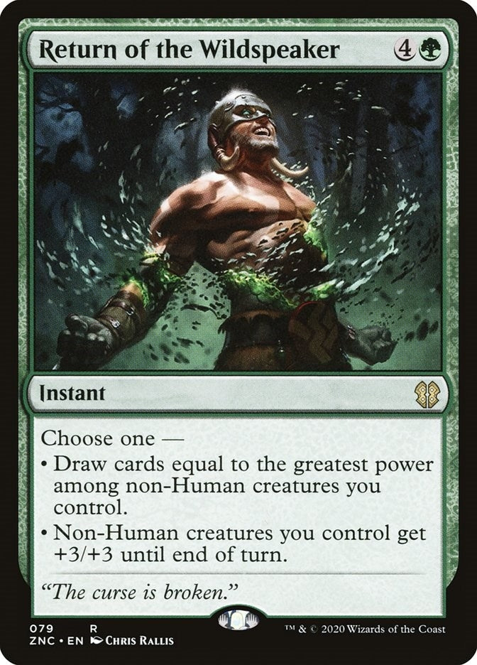 Image for Return of the Wildspeaker (79) - Magic: The Gathering