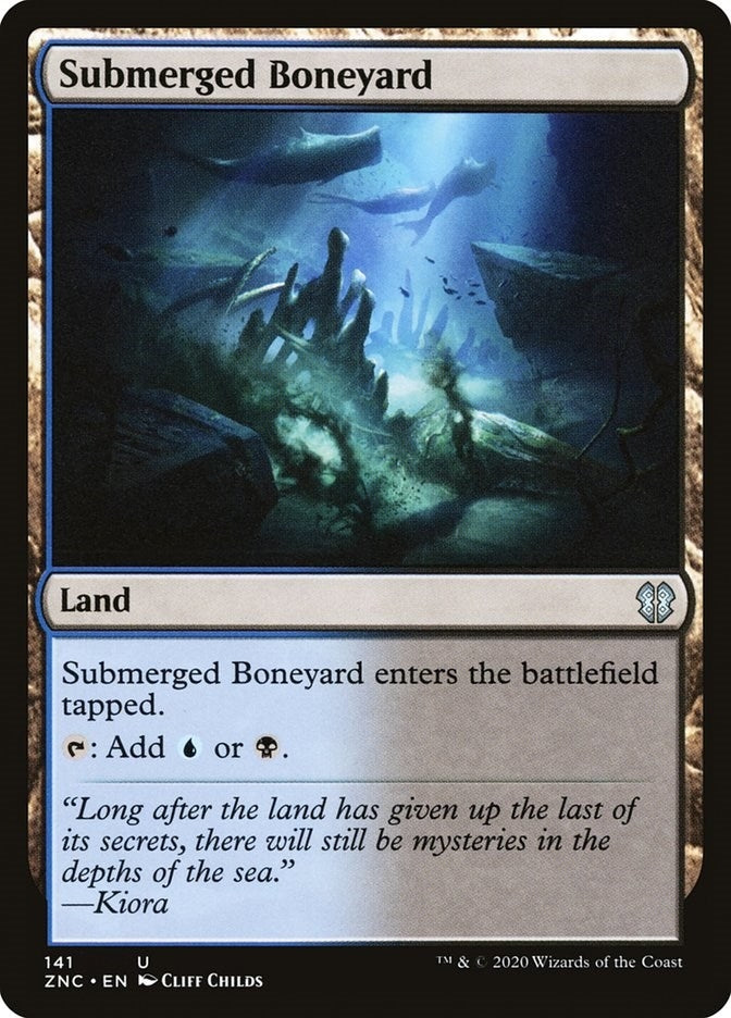 Image for Submerged Boneyard (141) - Magic: The Gathering