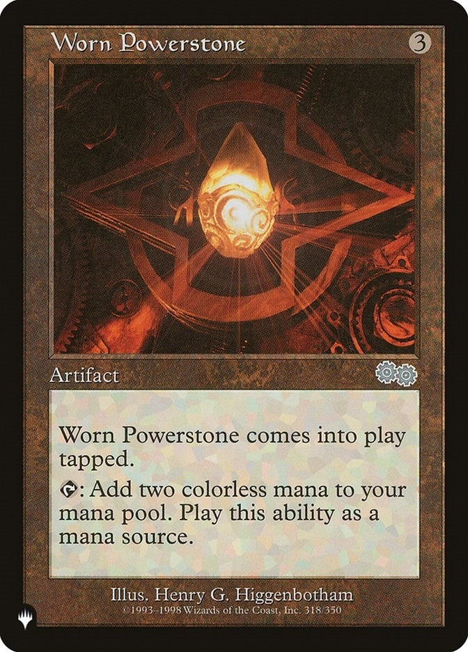 Image for Worn Powerstone (318/350) - Magic: The Gathering