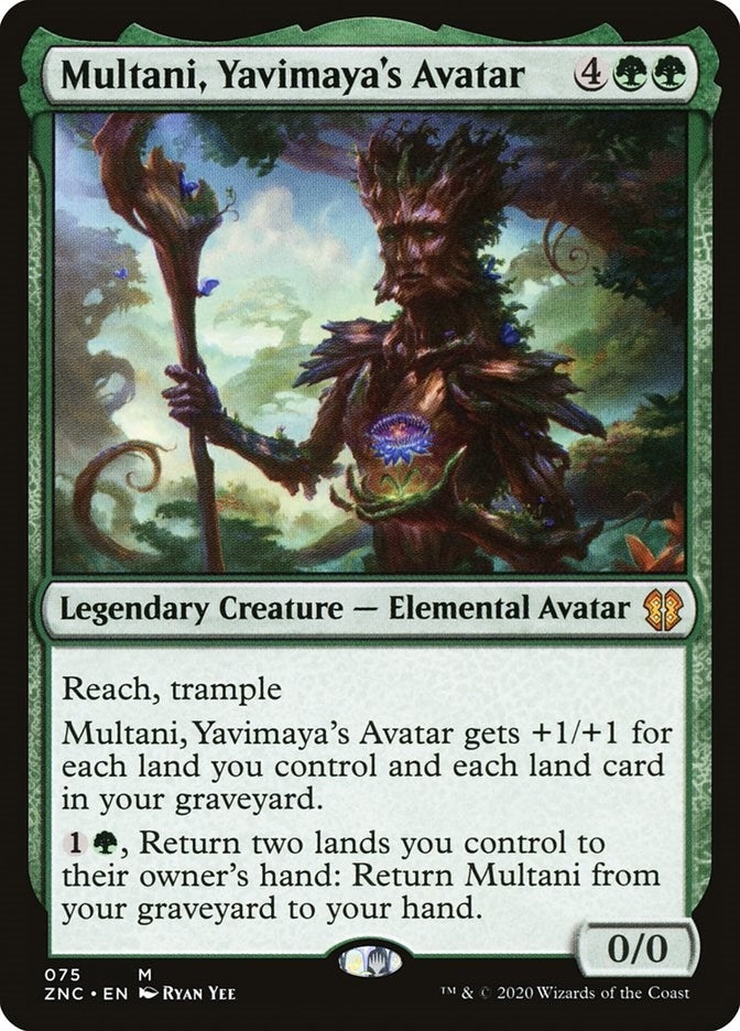 Image for Multani, Yavimaya's Avatar (75) - Magic: The Gathering