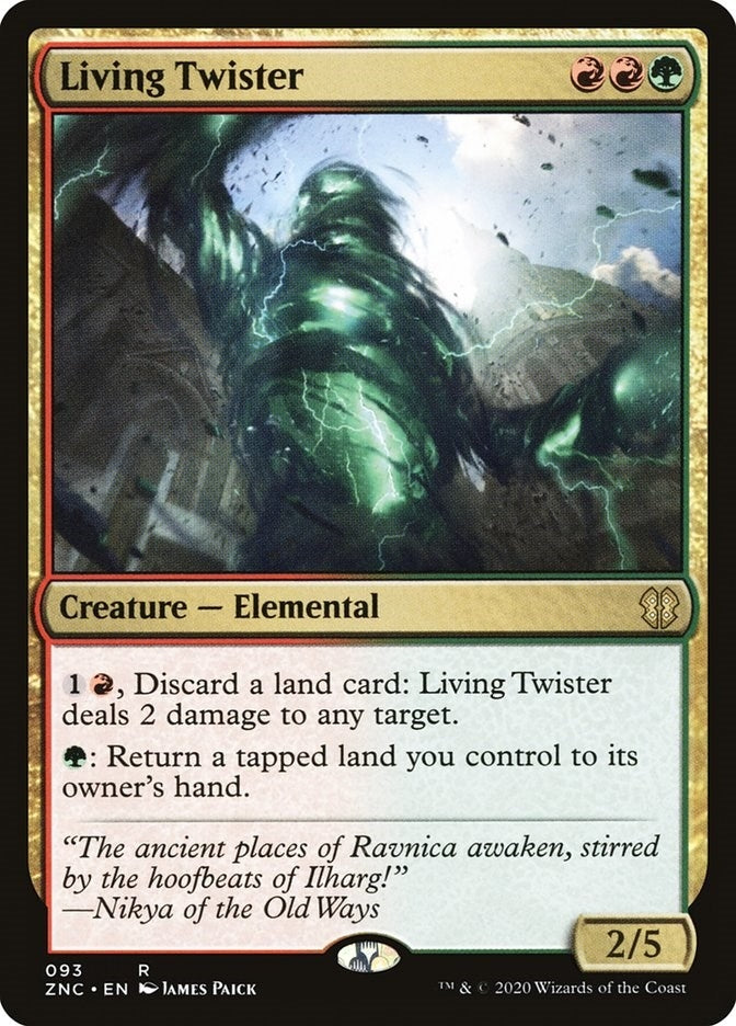 Image for Living Twister (93) - Magic: The Gathering