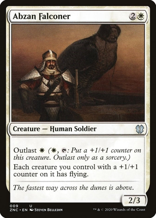 Image for Abzan Falconer (9) (ZNC) - Magic: The Gathering