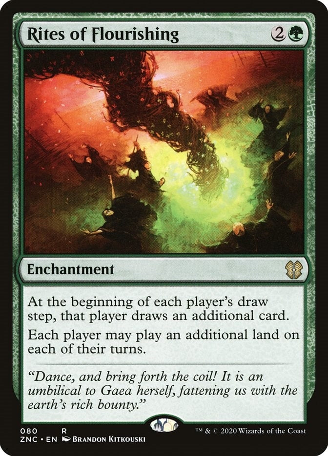 Image for Rites of Flourishing (80) - Magic: The Gathering