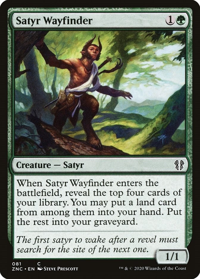 Image for Satyr Wayfinder (81) - Magic: The Gathering