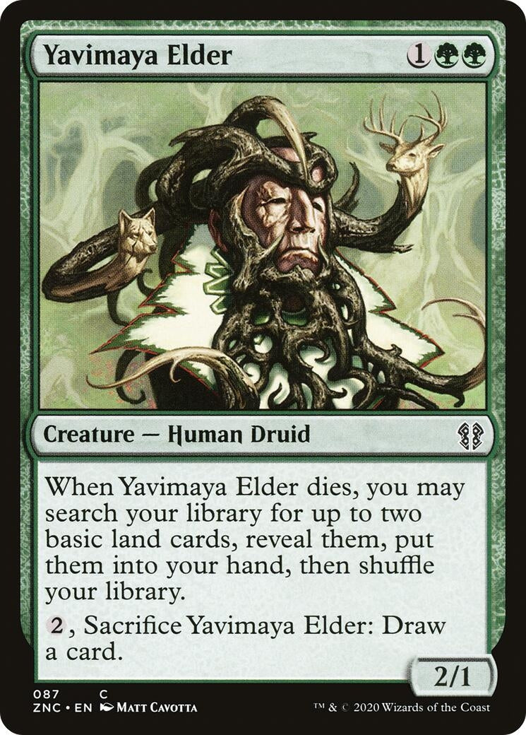 Image for Yavimaya Elder (87) - Magic: The Gathering