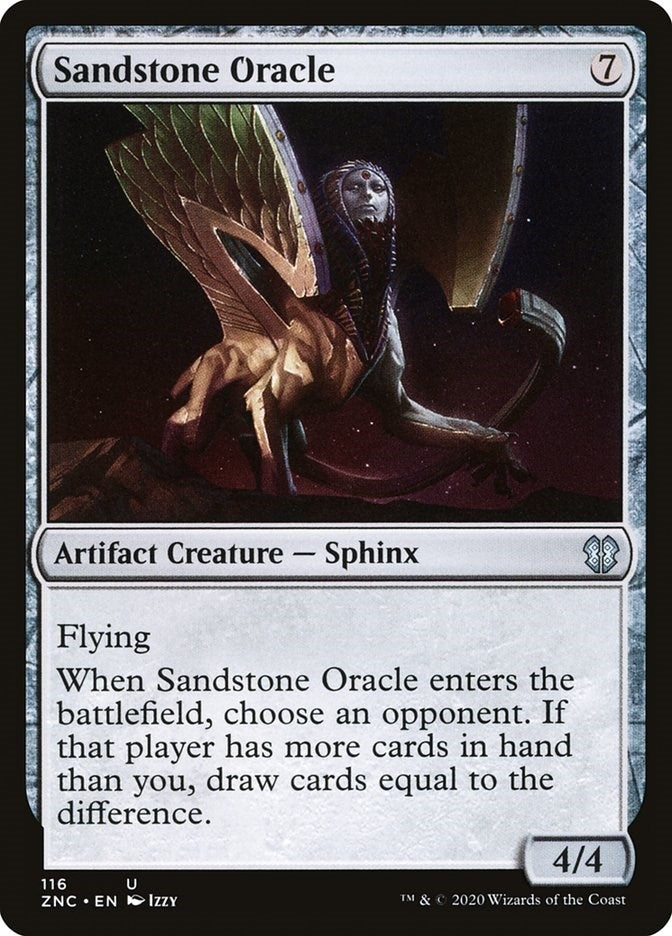 Image for Sandstone Oracle (116) - Magic: The Gathering