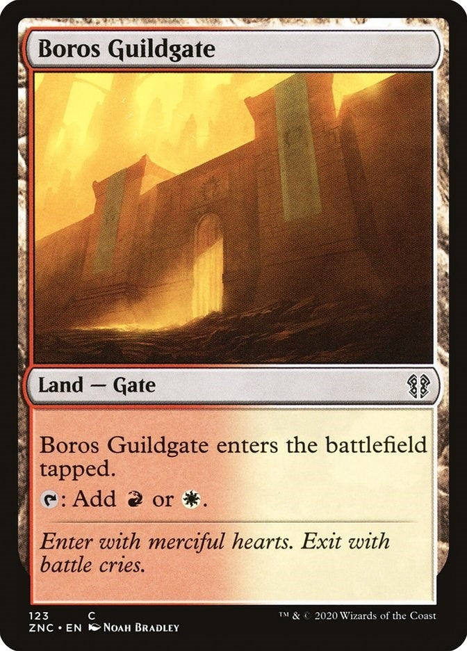 Image for Boros Guildgate (123) - Magic: The Gathering