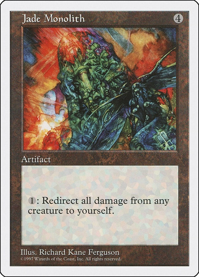 Image for Jade Monolith - Magic: The Gathering