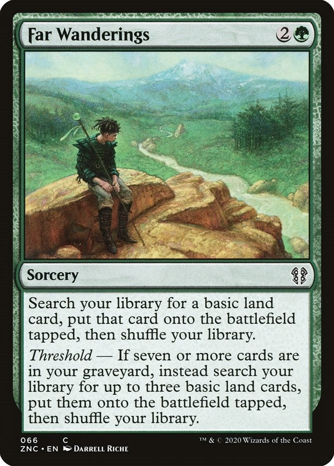 Image for Far Wanderings (66) - Magic: The Gathering