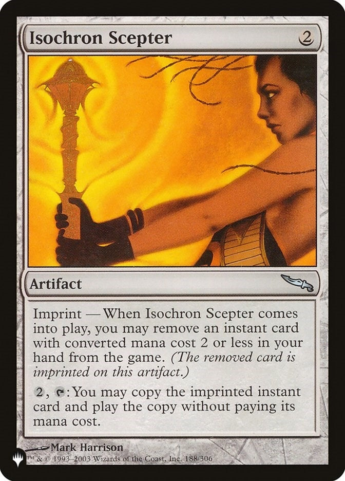 Image for Isochron Scepter (188/306) - Magic: The Gathering