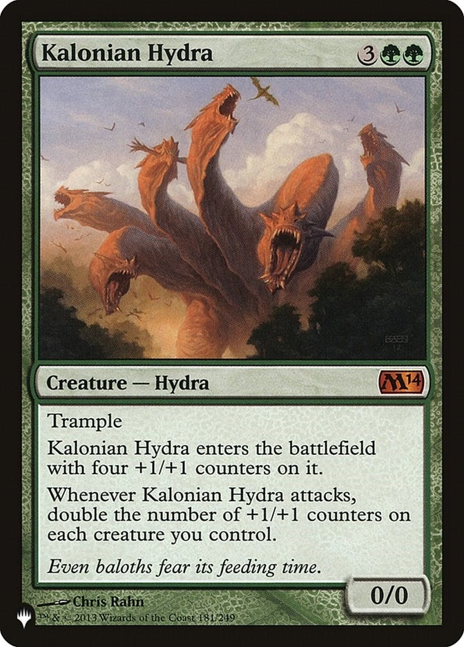 Image for Kalonian Hydra (181/249) (LIST) - Magic: The Gathering