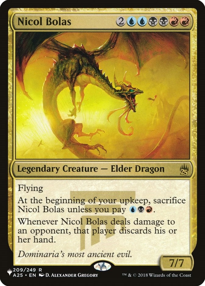 Image for Nicol Bolas (209/249) - Magic: The Gathering