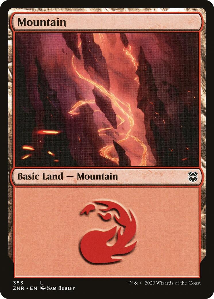 Image for Mountain (383) - Magic: The Gathering