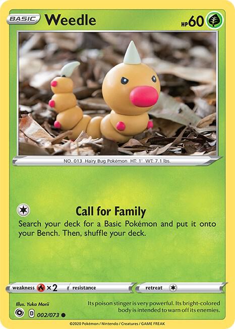 Image for Weedle (02/73) (CHP) - Pokemon