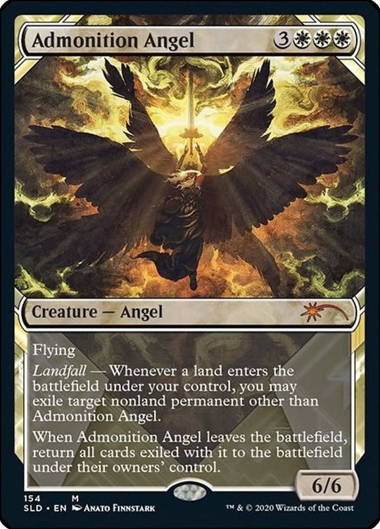 Image for Admonition Angel (154) (SLD) - Magic: The Gathering