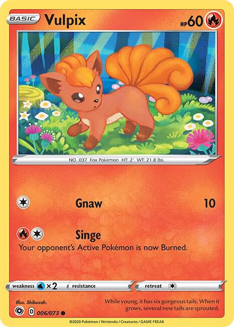 Image for Vulpix (06/73) (CHP) - Pokemon