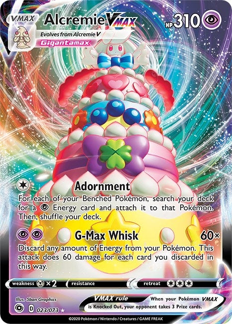 Image for Alcremie VMAX (23/73) (CHP) - Pokemon