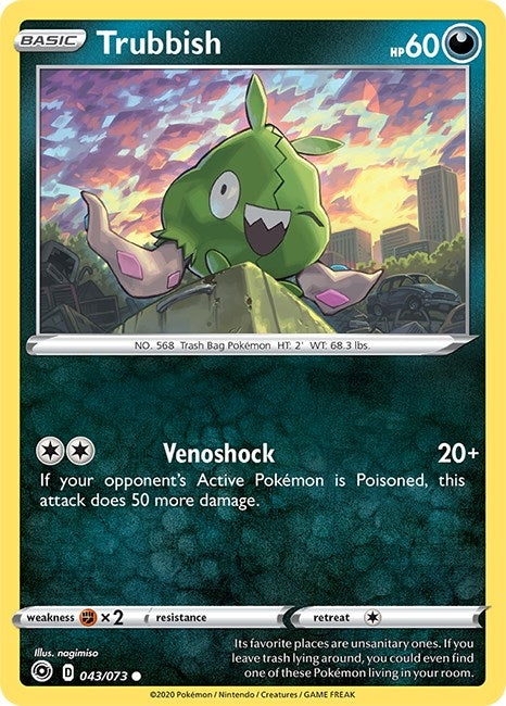 Image for Trubbish (43/73) (CHP) - Pokemon