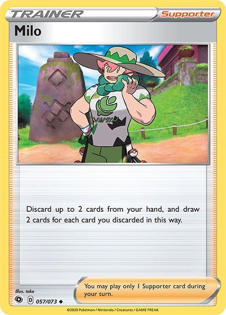 Image for Milo (57/73) (CHP) - Pokemon