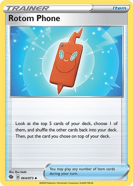 Image for Rotom Phone (64/73) (CHP) - Pokemon