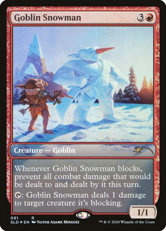 Image for Goblin Snowman (61) - Magic: The Gathering