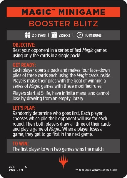 Image for Magic Minigame: Booster Blitz (2) - Magic: The Gathering