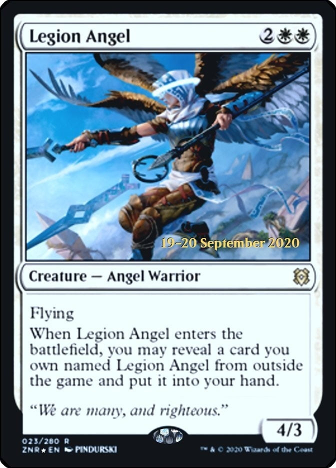Image for Legion Angel (23) - Magic: The Gathering