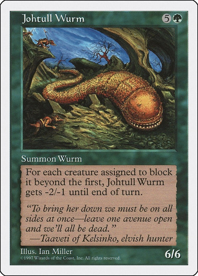 Image for Johtull Wurm - Magic: The Gathering