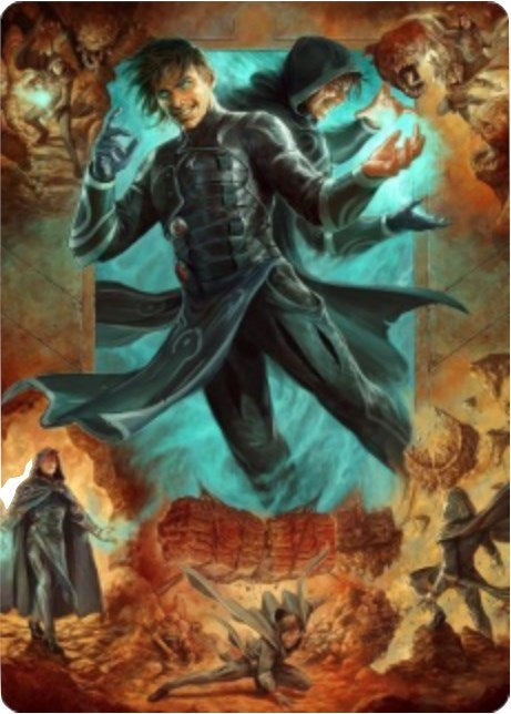 Image for Jace, Mirror Mage Art Card (2/81) (2) (ASZNR) - Magic: The Gathering