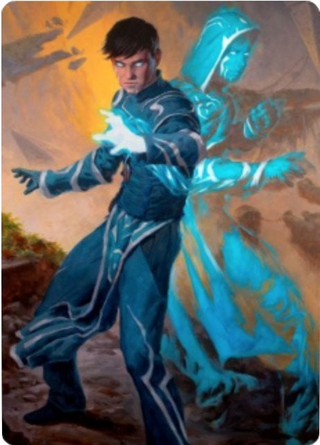 Image for Jace, Mirror Mage Art Card (1/81) (1) (ASZNR) - Magic: The Gathering