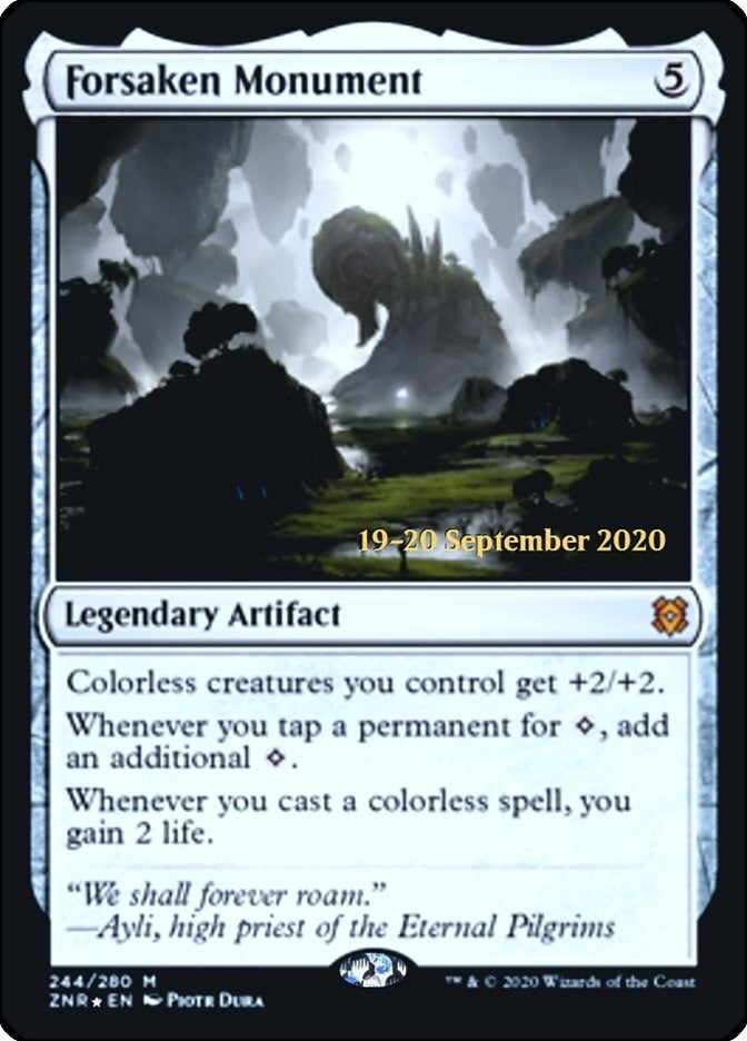 Image for Forsaken Monument (244) - Magic: The Gathering