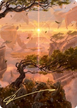 Image for Windswept Heath Art Card (Gold-Stamped Signature) (30) (ASZNR) - Magic: The Gathering
