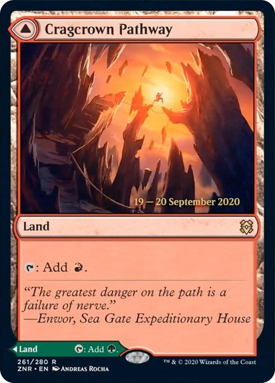 Image for Cragcrown Pathway (261) - Magic: The Gathering