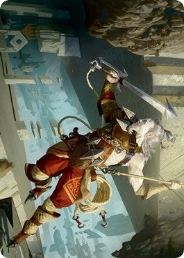 Image for Cliffhaven Sell-Sword Art Card (Gold-Stamped) (38) (ASZNR) - Magic: The Gathering