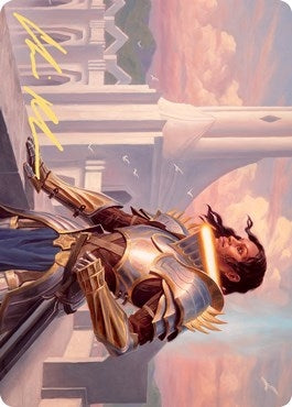 Image for Tazri, Beacon of Unity Art Card (Gold-Stamped Signature) (45) (ASZNR) - Magic: The Gathering