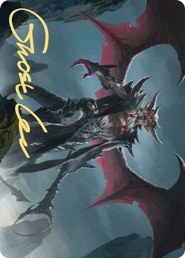 Image for Taborax, Hope's Demise Art Card (Gold-Stamped Signature) (63) (ASZNR) - Magic: The Gathering