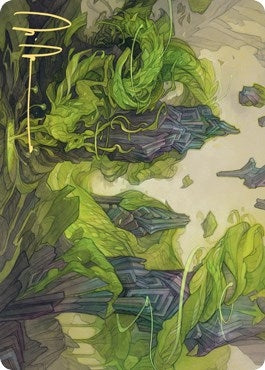 Image for Reclaim the Wastes Art Card (Gold-Stamped Signature) (72) (ASZNR) - Magic: The Gathering