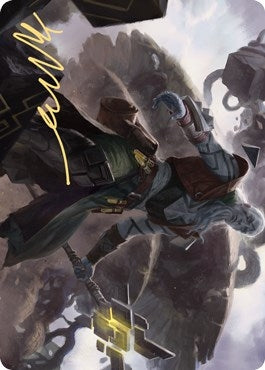 Image for Orah, Skyclave Hierophant Art Card (Gold-Stamped Signature) (79) - Magic: The Gathering