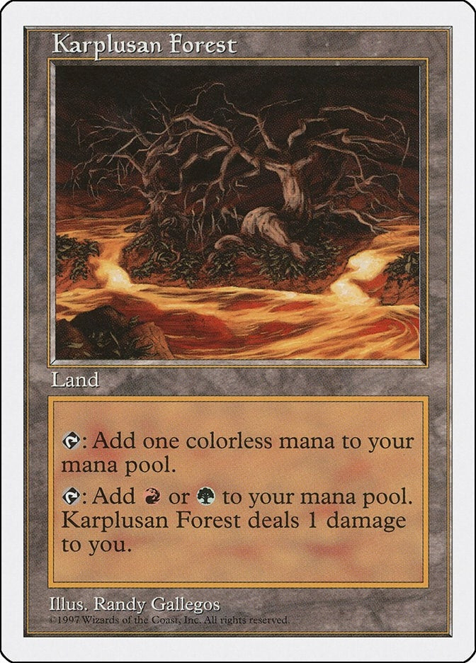 Image for Karplusan Forest - Magic: The Gathering