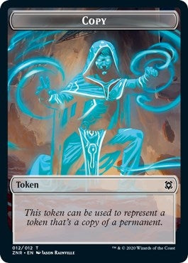 Image for Copy // Kor Warrior Double-Sided Token (12 // 4) - Magic: The Gathering