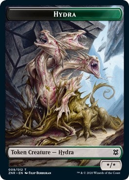 Image for Hydra // Kor Warrior Double-Sided Token (9 // 4) - Magic: The Gathering